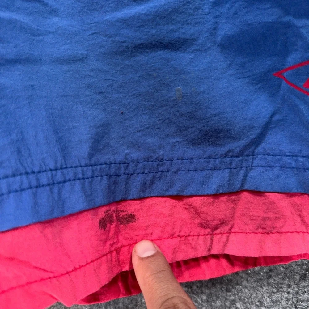 Hobie Swim Trunks Mens Large Blue Pink Colorblock Mesh Lined Surf Board Shorts